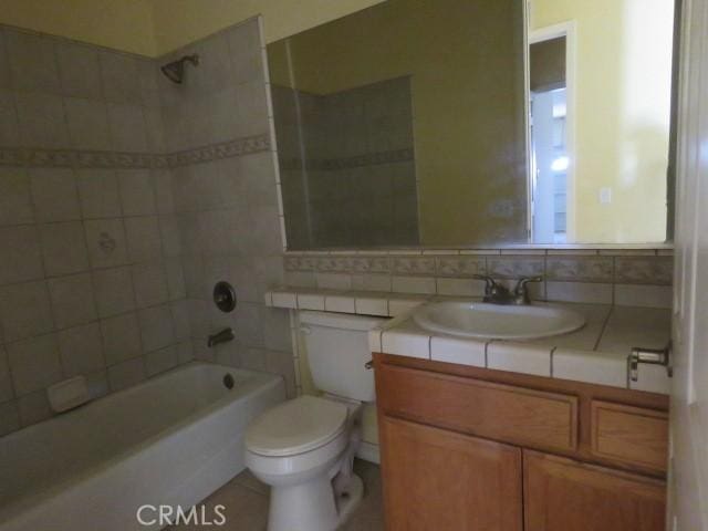 2425 Tokay Rd, Phelan, CA 92371 - full bathroom featuring vanity and shower / washtub combination