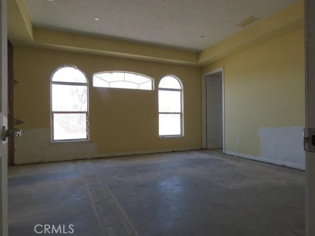 2425 Tokay Rd, Phelan, CA 92371 - empty room featuring plenty of natural light and a raised ceiling