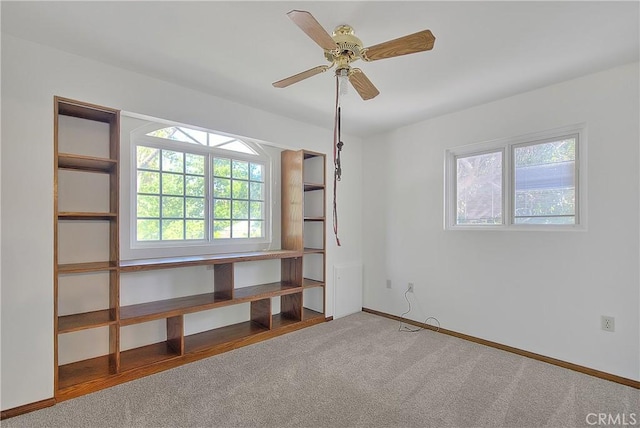 2290 Decade Ct, Riverside, CA 92506 - carpeted spare room with baseboards and ceiling fan
