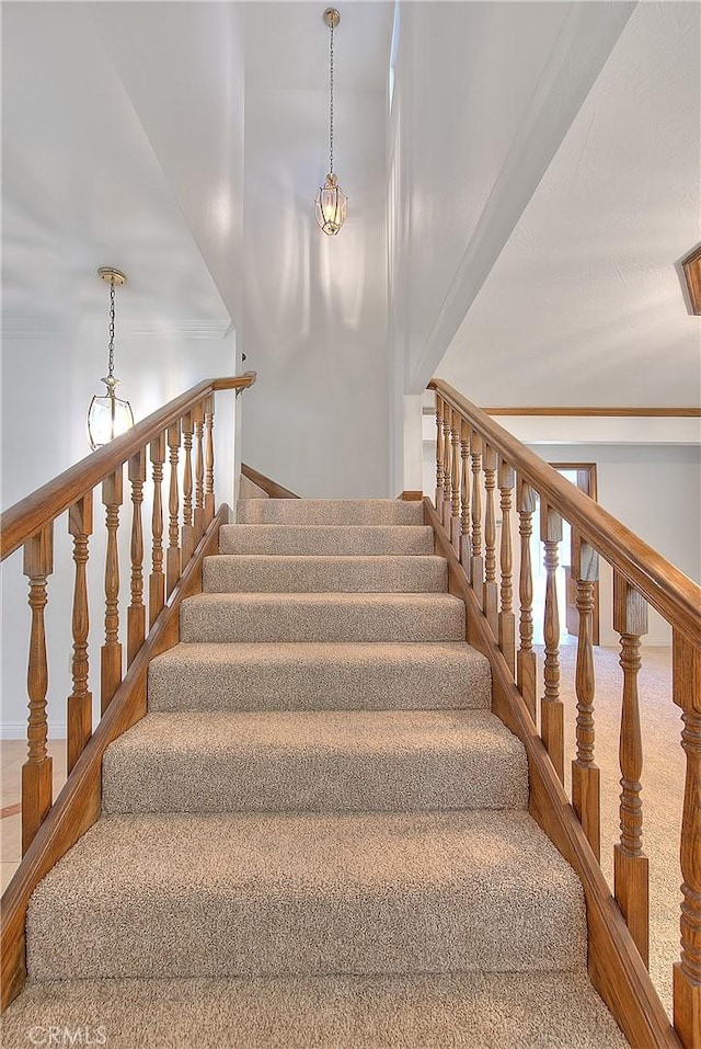 2290 Decade Ct, Riverside, CA 92506 - stairs featuring baseboards