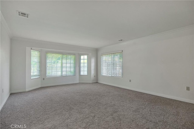 2290 Decade Ct, Riverside, CA 92506 - carpeted empty room featuring ornamental molding and baseboards