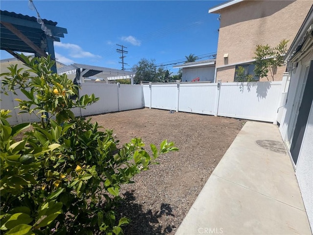 891 W Elberon Ave, San Pedro, CA 90731 - fenced backyard featuring a patio and a pergola