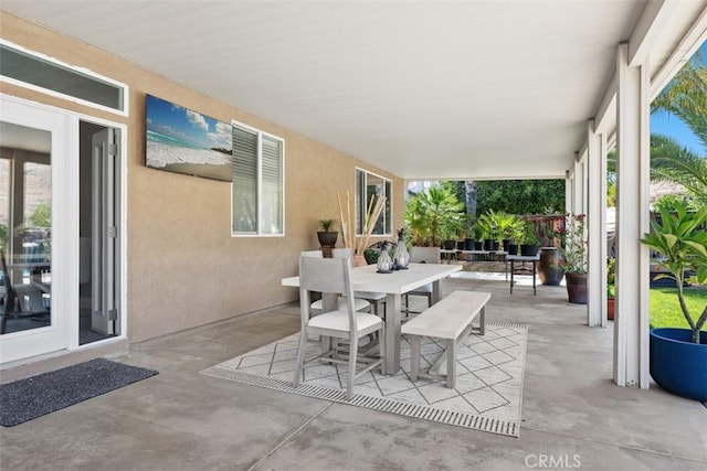 185 Alabaster Loop, Perris, CA 92570 - view of patio with outdoor dining space