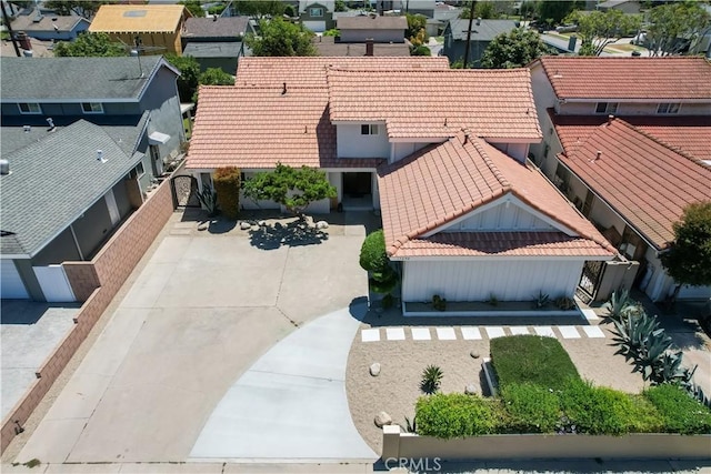 17698 Locust St, Fountain Valley, CA 92708 - aerial perspective of suburban area
