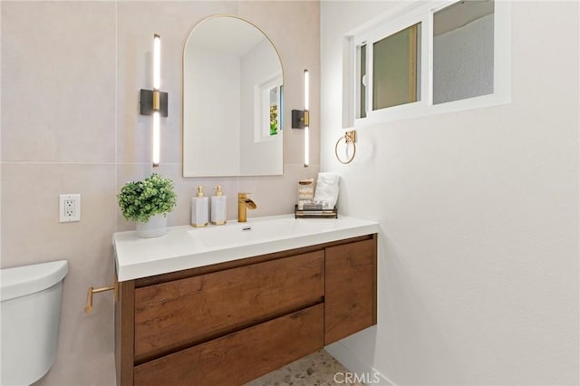 17698 Locust St, Fountain Valley, CA 92708 - bathroom featuring vanity and toilet
