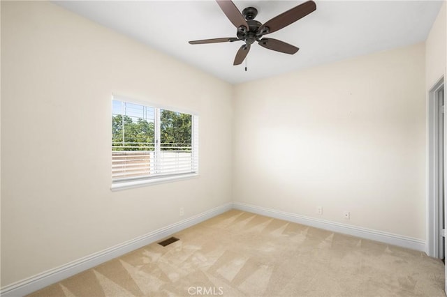 2 Via Barcaza, Coto De Caza, CA 92679 - empty room with light colored carpet and ceiling fan