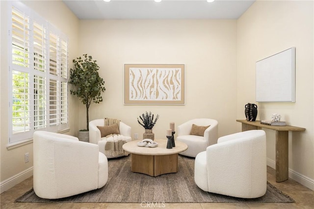 2 Via Barcaza, Coto De Caza, CA 92679 - sitting room with baseboards and recessed lighting