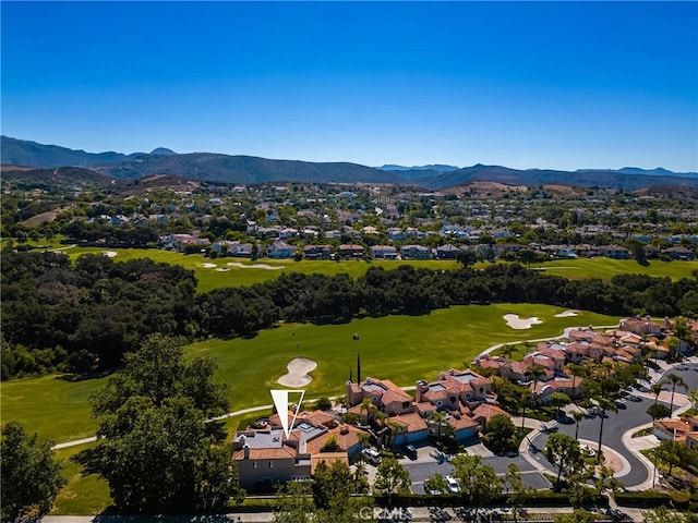 2 Via Barcaza, Coto De Caza, CA 92679 - aerial perspective of suburban area featuring a mountainous background and a golf club