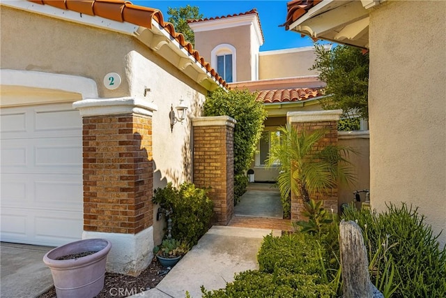2 Via Barcaza, Coto De Caza, CA 92679 - entrance to property with stucco siding and a tiled roof