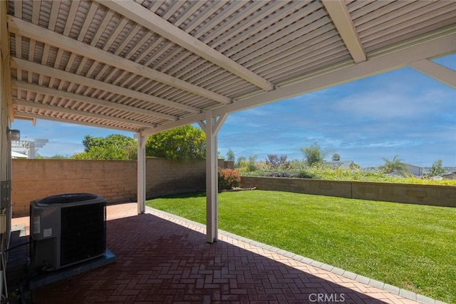 24691 Tarazona, Mission Viejo, CA 92692 - fenced backyard with a patio area