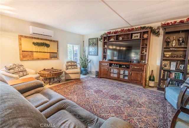 24000 Wheatfield Cir, Wildomar, CA 92595 - living area featuring a wall mounted air conditioner