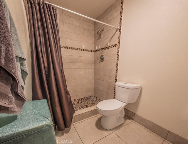 24000 Wheatfield Cir, Wildomar, CA 92595 - full bathroom with a shower stall and tile patterned flooring