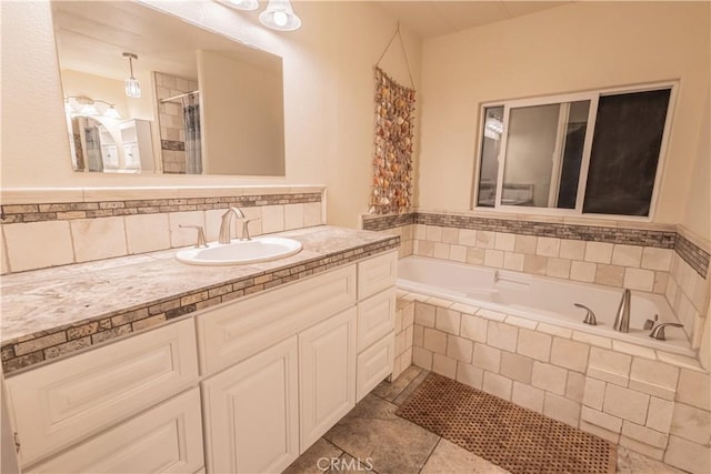 24000 Wheatfield Cir, Wildomar, CA 92595 - full bathroom featuring vanity and a bath