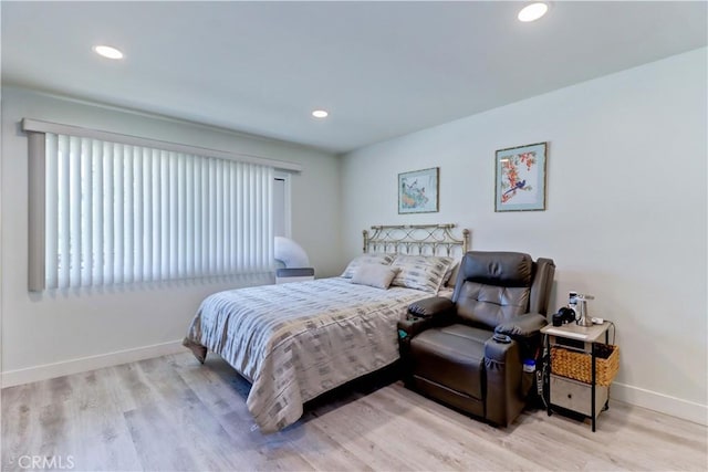 3365 Punta Alta Unit 2F, Laguna Woods, CA 92637 - bedroom with wood finished floors and recessed lighting