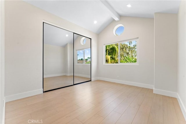 24876 Avenida Avalon, Laguna Hills, CA 92653 - unfurnished bedroom with wood finished floors, a closet, and recessed lighting