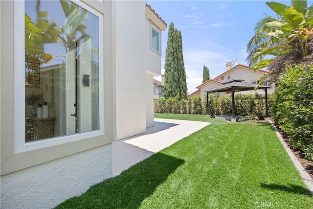 24876 Avenida Avalon, Laguna Hills, CA 92653 - view of green lawn with a gazebo and a patio