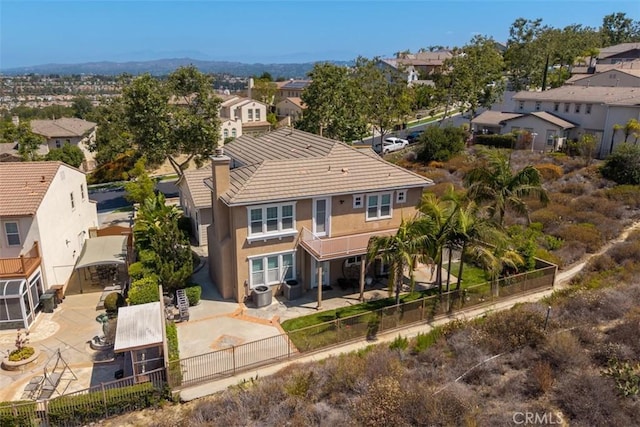 2886 Muir Trail Dr, Fullerton, CA 92833 - aerial view of residential area