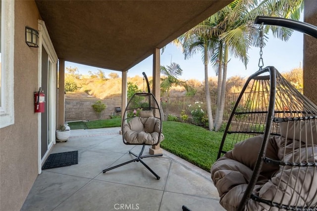 2886 Muir Trail Dr, Fullerton, CA 92833 - fenced backyard with a patio area