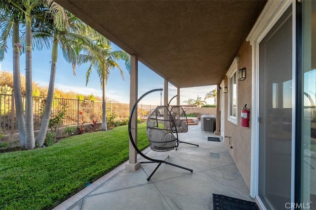 2886 Muir Trail Dr, Fullerton, CA 92833 - fenced backyard featuring a patio area
