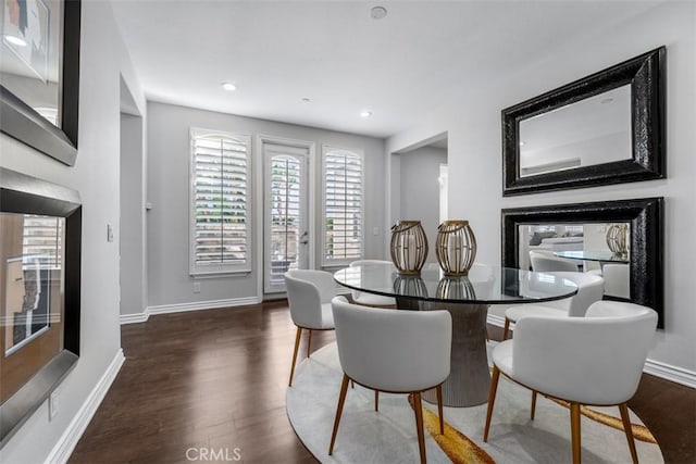 2886 Muir Trail Dr, Fullerton, CA 92833 - dining room with wood finished floors and recessed lighting