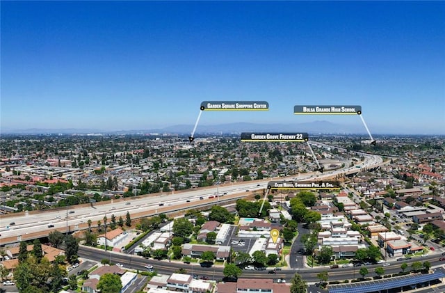 8515 Edgebrook Dr, Garden Grove, CA 92844 - bird's eye view of a main thoroughfare