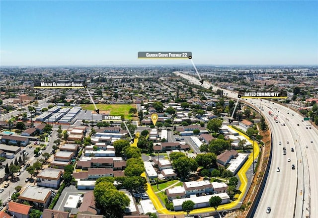 8515 Edgebrook Dr, Garden Grove, CA 92844 - aerial view of a highway