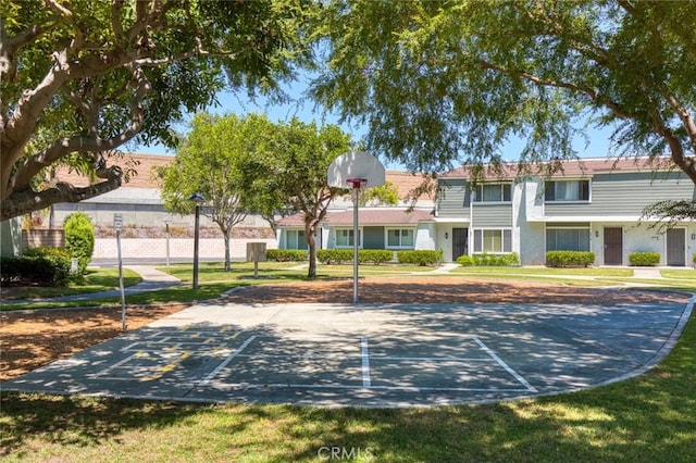 8515 Edgebrook Dr, Garden Grove, CA 92844 - view of home's community with community basketball court and a yard