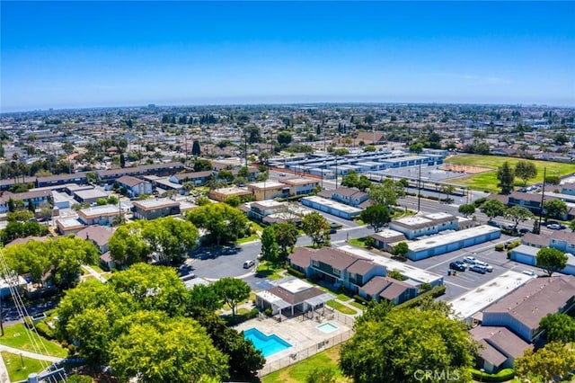 8515 Edgebrook Dr, Garden Grove, CA 92844 - drone / aerial view of a pool