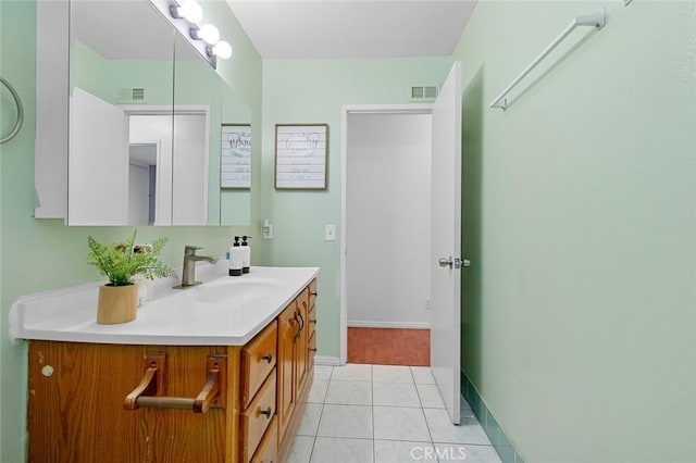 8515 Edgebrook Dr, Garden Grove, CA 92844 - bathroom with vanity and tile patterned flooring