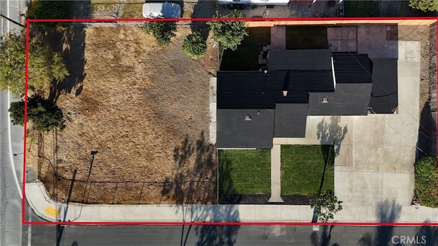 3839 Riverside Dr, Chino, CA 91710 - view of subject property featuring property boundaries highlighted
