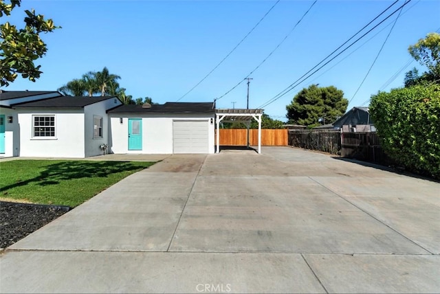 3839 Riverside Dr, Chino, CA 91710 - view of front of property with stucco siding, driveway, and an attached garage
