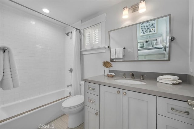 1605 Steinhart Ave, Redondo Beach, CA 90278 - bathroom with vanity and shower / tub combo