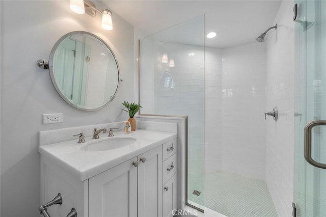 1605 Steinhart Ave, Redondo Beach, CA 90278 - bathroom with a stall shower and vanity