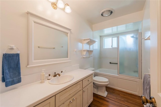 3115 Merrill Dr Unit 59, Torrance, CA 90503 - bathroom with vanity, shower / tub combination, and wood finished floors