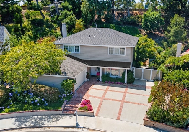 18911 Crimson Cir, Huntington Beach, CA 92646 - view from above of property