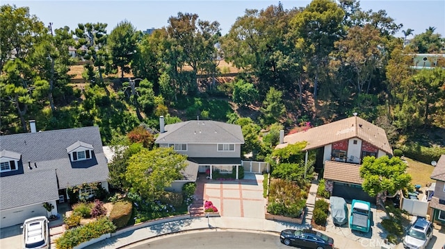 18911 Crimson Cir, Huntington Beach, CA 92646 - drone / aerial view of a tree filled landscape