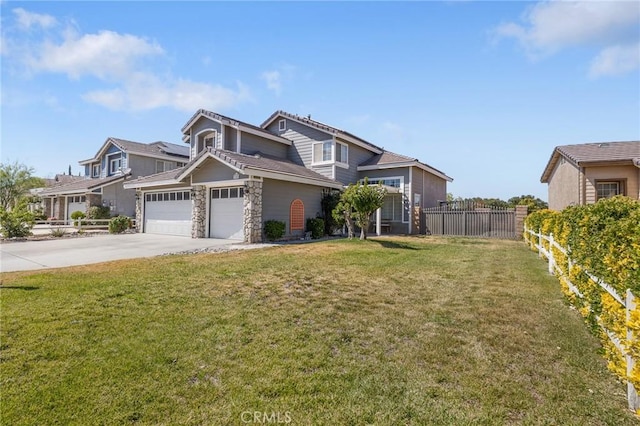 3143 Tourmaline Ln, Palmdale, CA 93550 - traditional-style home with driveway and stone siding