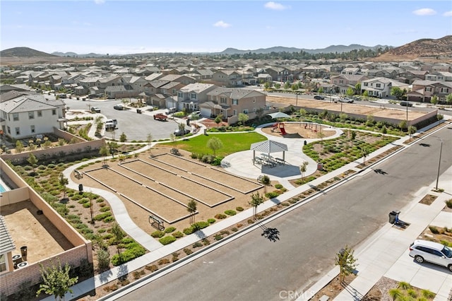 32084 Richardson St, Menifee, CA 92584 - aerial view of residential area featuring mountains