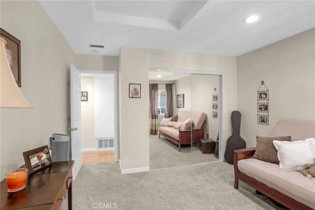 12674 Metate Ln, Poway, CA 92064 - carpeted living room with recessed lighting and baseboards