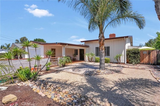 12674 Metate Ln, Poway, CA 92064 - view of front of property with a chimney