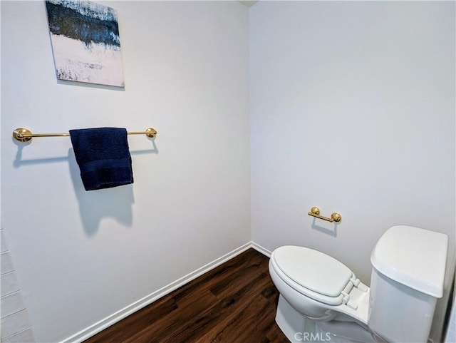 5499 Paseo Del Lago W Unit 3D, Laguna Woods, CA 92637 - bathroom with toilet and wood finished floors