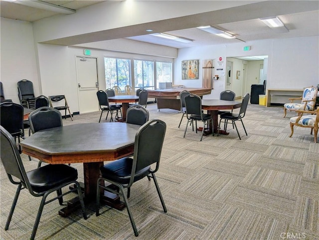 5499 Paseo Del Lago W Unit 3D, Laguna Woods, CA 92637 - dining room with light colored carpet