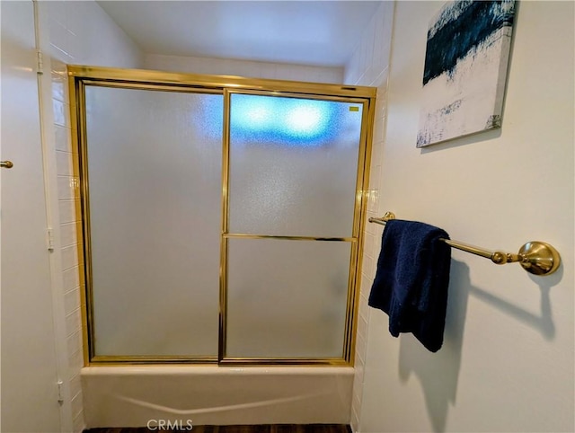 5499 Paseo Del Lago W Unit 3D, Laguna Woods, CA 92637 - full bath with shower / bath combination with glass door