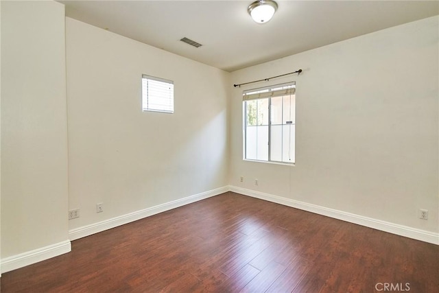 717 Arcadia Ave Unit C, Arcadia, CA 91007 - unfurnished room with dark wood-style flooring and baseboards