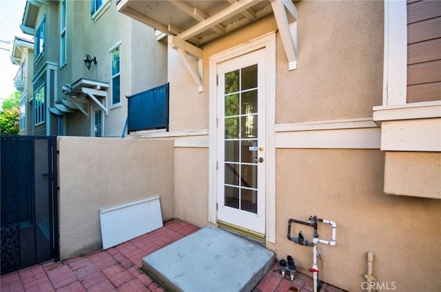 717 Arcadia Ave Unit C, Arcadia, CA 91007 - doorway to property featuring stucco siding and a gate
