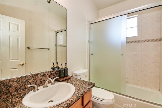 717 Arcadia Ave Unit C, Arcadia, CA 91007 - bathroom featuring vanity and combined bath / shower with glass door