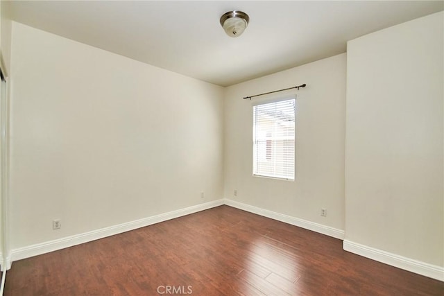 717 Arcadia Ave Unit C, Arcadia, CA 91007 - unfurnished room with dark wood-type flooring and baseboards