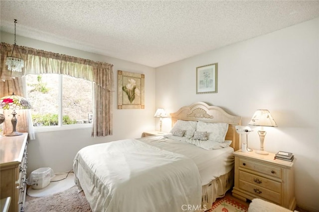 23484 Coyote Springs Dr, Diamond Bar, CA 91765 - bedroom featuring a textured ceiling and carpet floors