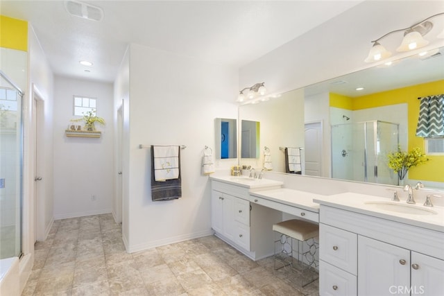 31572 Via Del Paso, Winchester, CA 92596 - bathroom with a stall shower and vanity
