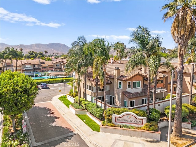 3732 Calle Monada, Riverside, CA 92503 - surrounding community featuring a residential view, a mountain view, and uncovered parking